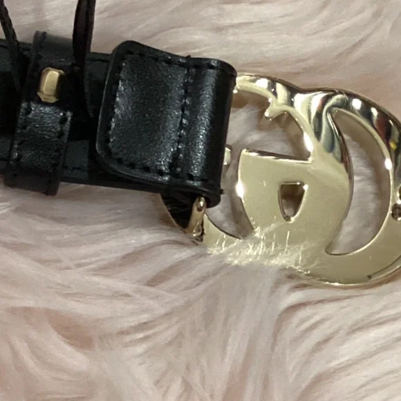 Gucci GG Tortoise Shell GG Belt 90/36 - Picture 2 of 5